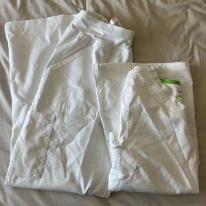 White Landau Scrubs
